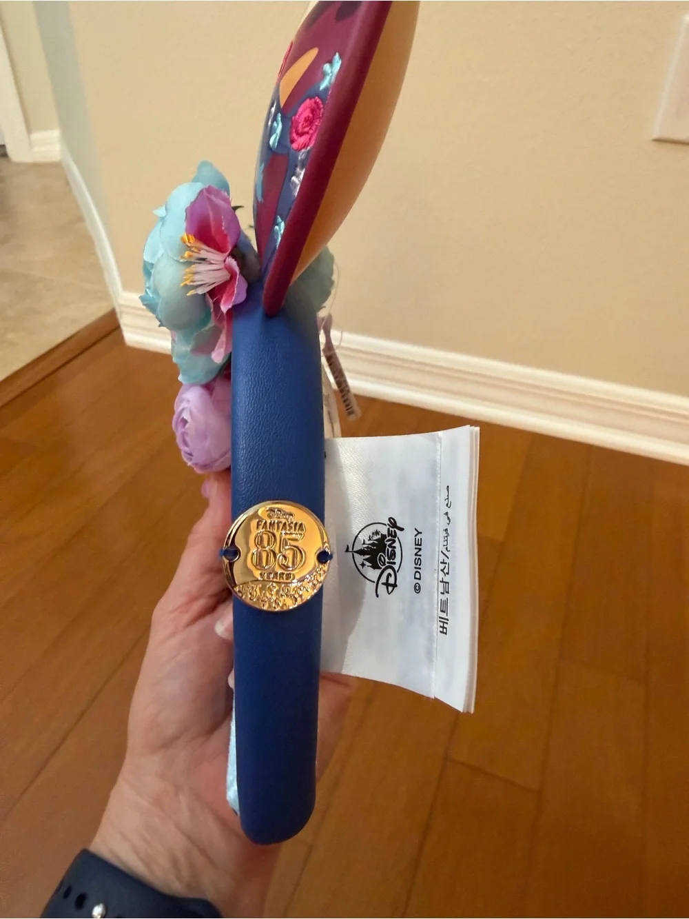 Disney Floral Pegasus & Clouds Padded Ear Headband 85 Years Collectible